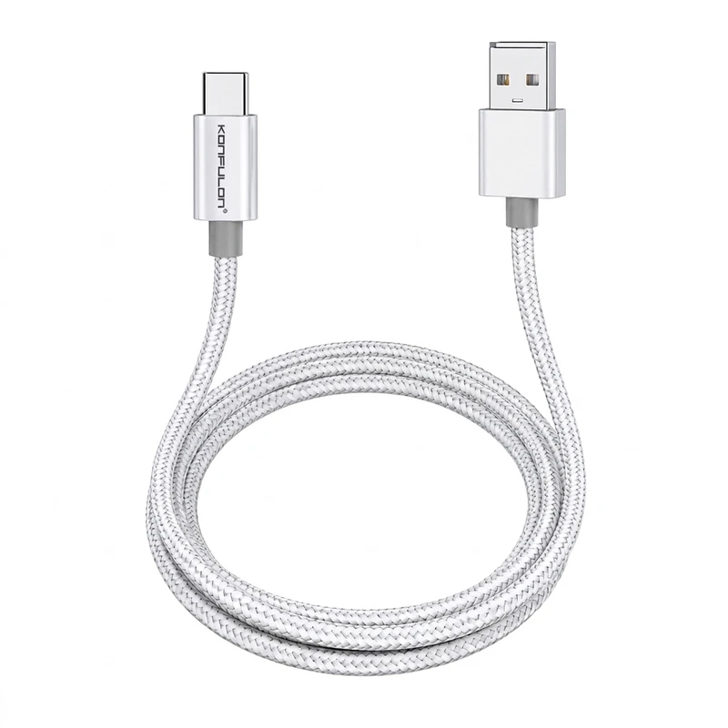 کابل تبدیل USB به USB-C کانفلون مدل DC80 طول 1 متر