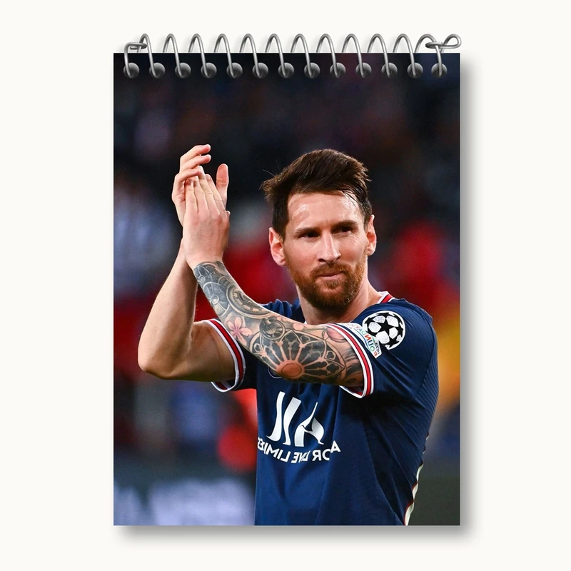 دفتر یادداشت 50 برگ خندالو مدل لیونل مسی کد 13965