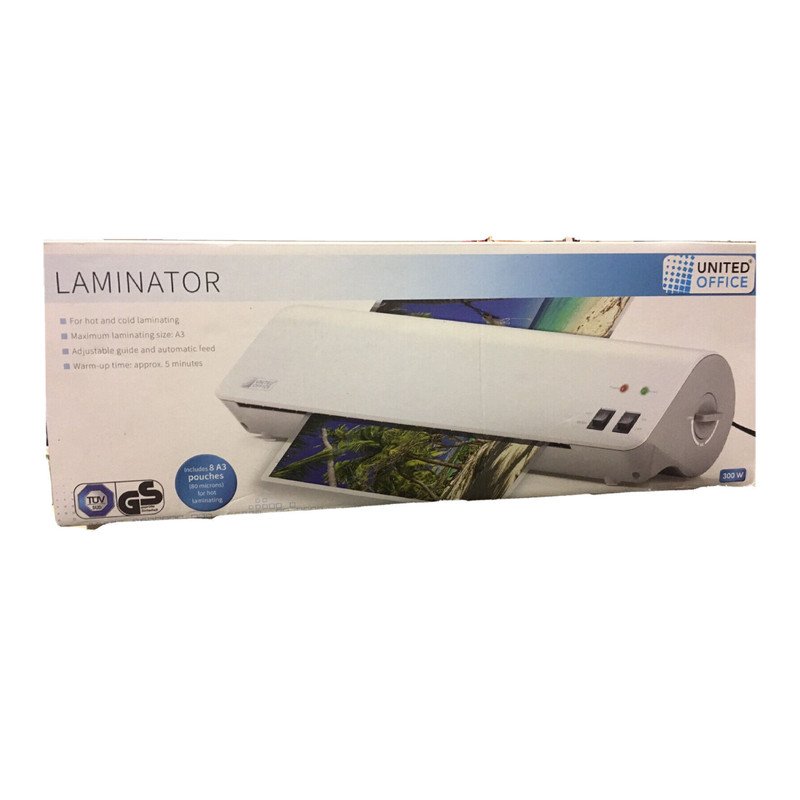 دستگاه پرس کارت و لمینت یونایتد آفیس مدل ULG 300 B1/ A3