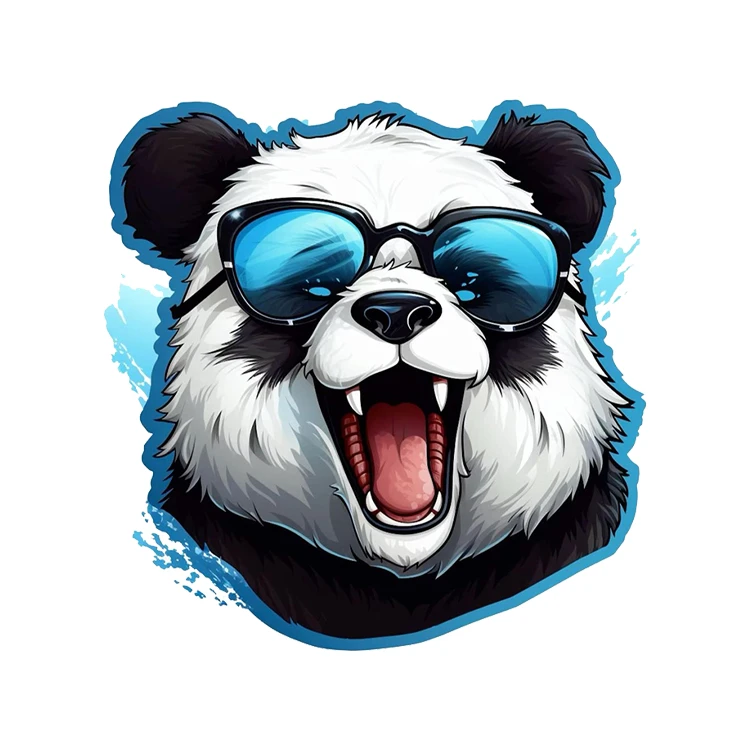 استیکر پارچه و لباس پاد آفرین مدل خرسی کد 156