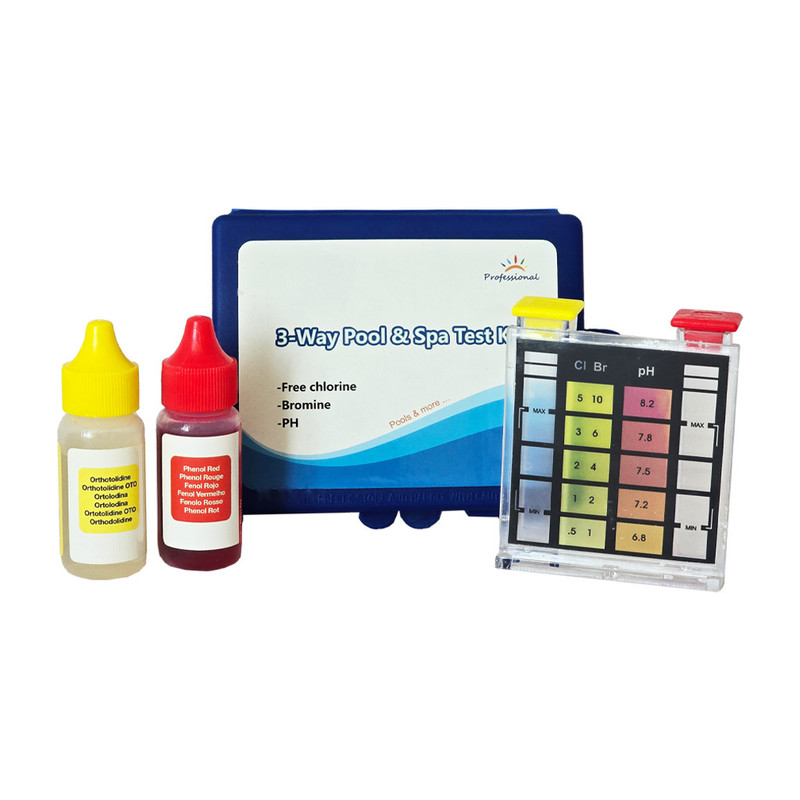 کیت تست سنجش کلر و PH آب استخر مدل  CL and PH