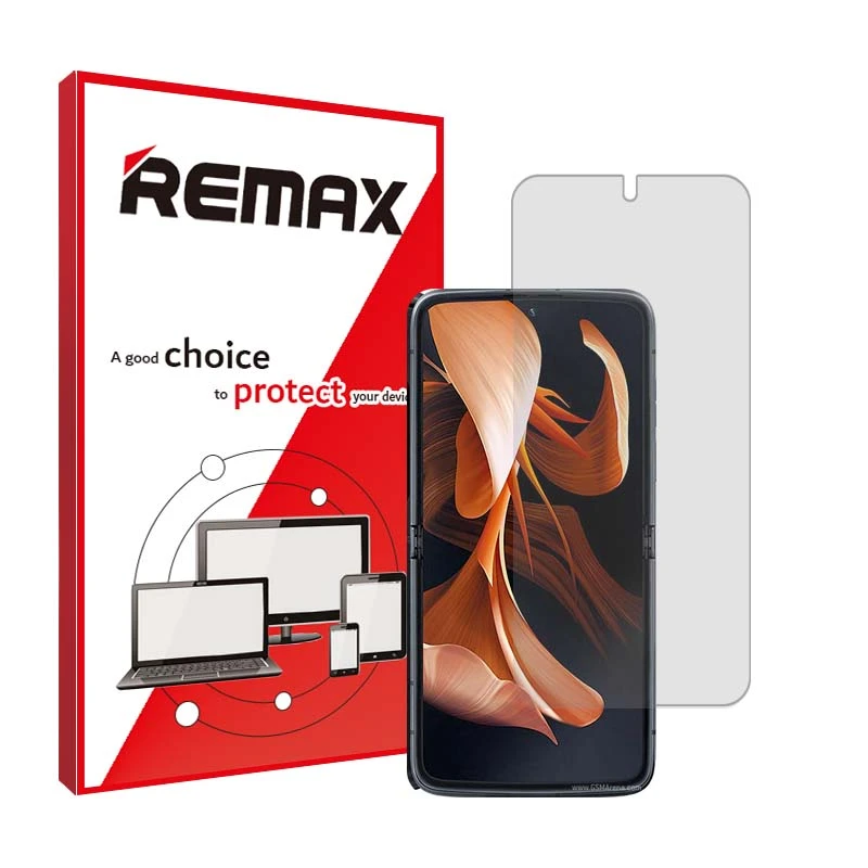 محافظ صفحه نمایش شفاف ریمکس مدل HyGEL مناسب برای گوشی موبایل موتورولا Razr 2022