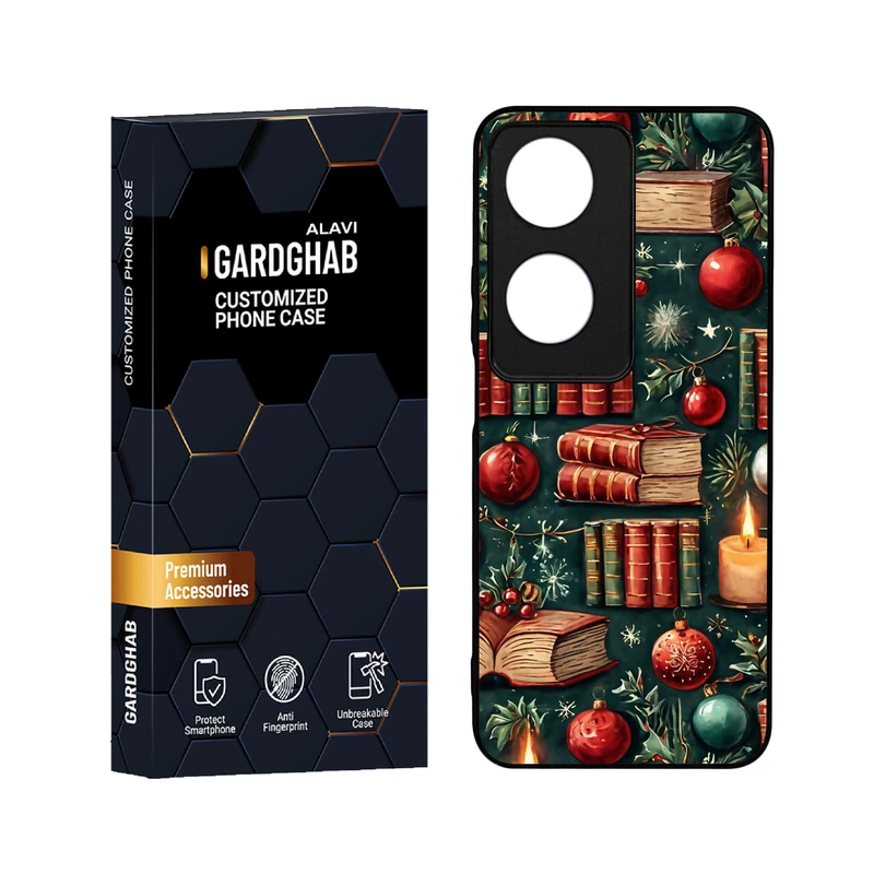 کاور گارد قاب علوی مدل دور ژله ای هنری مناسب برای گوشی موبایل آنرX7B 4G