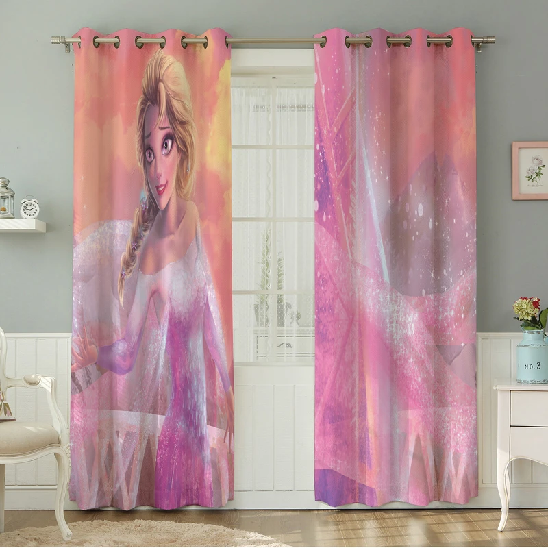 پرده نیروانا طرح کودک  مدل مخمل کد 4765 سایز 140×280 سانتی متر