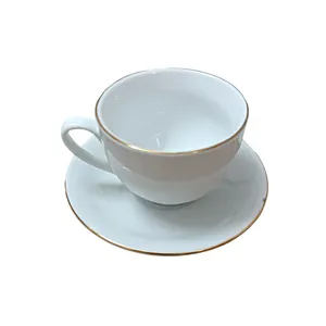 ست فنجان و نعلبکی مقصود مدل لب طلا کد 8485