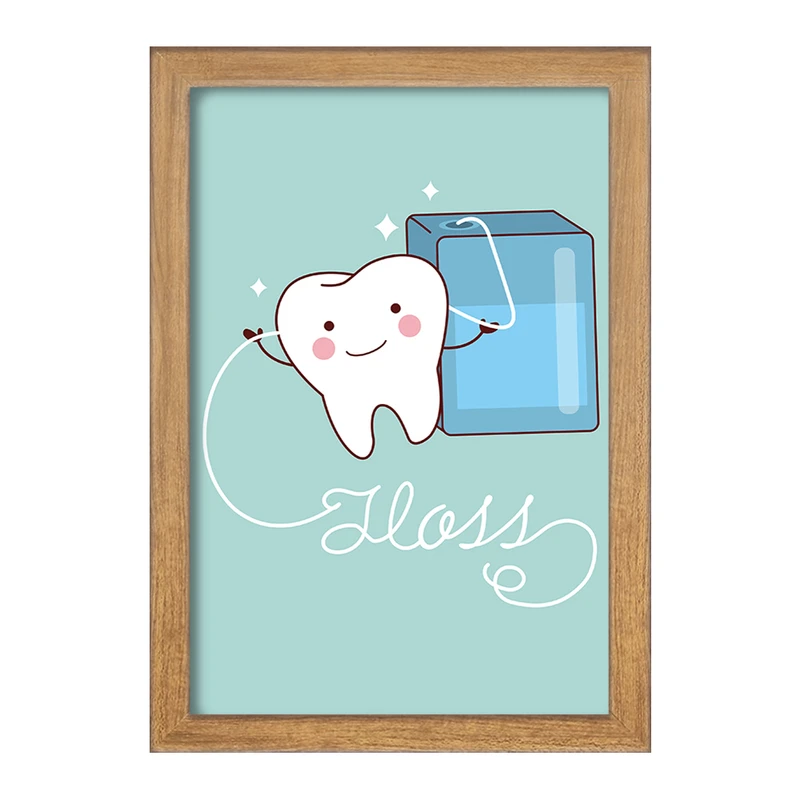 تابلو خندالو مدل دندان و دندان پزشکی کودکانه کد 36770
