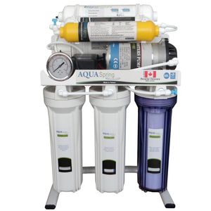 نقد و بررسی دستگاه تصفیه کننده آب خانگی آکوآ اسپرینگ مدل RO-S7-NATURE1200 توسط خریداران