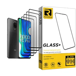 Randika Randika Glass MIX004 Screen Protector For Xiaomi Poco M2 Pro Pack Of 4