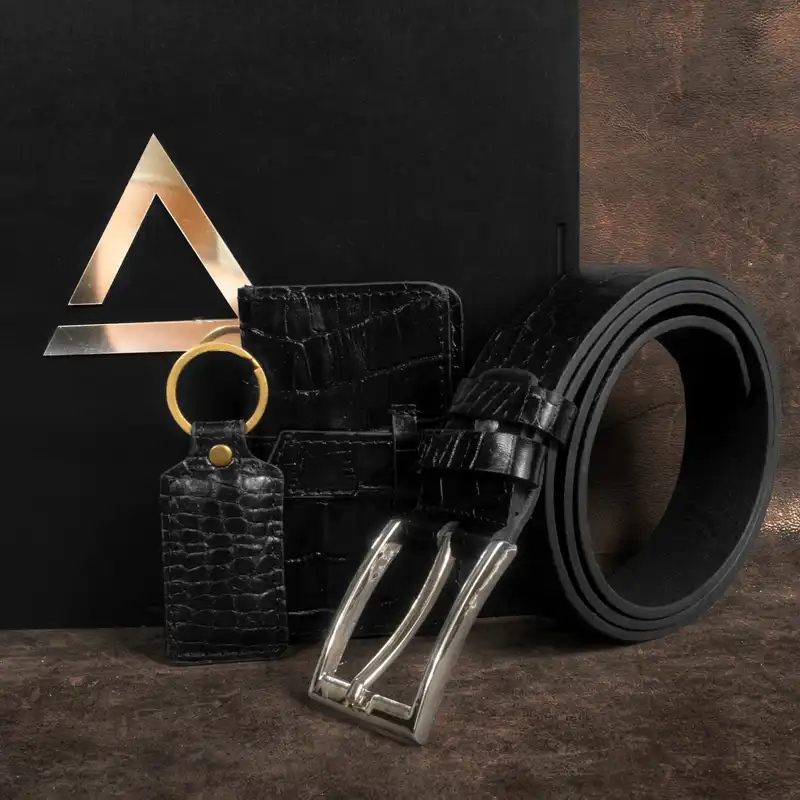 ست هدیه چرم آراهمراه مدل ART37