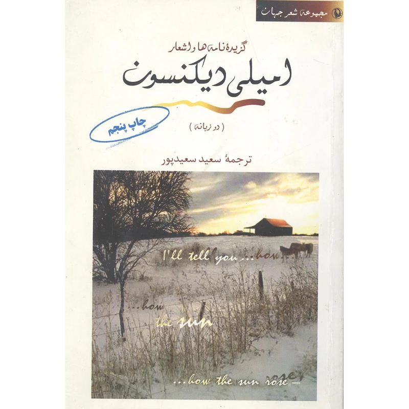 کتاب گزیده شعرهای امیلی دیکنسون انتشارات مروارید