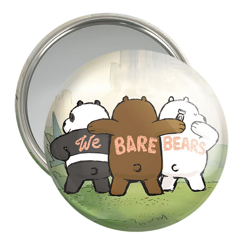 آینه جیبی خندالو مدل انیمیشن سه خرس کله پوک کد 27636