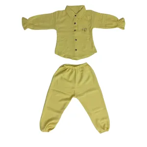 ست شومیز و شلوار دخترانه مدل ابر و بادی کد 4