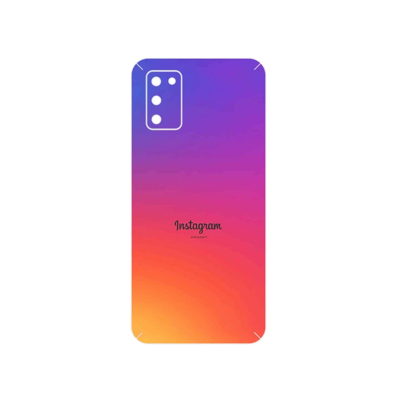برچسب پوششی ماهوت مدل Instagram مناسب برای گوشی موبایل سامسونگ Galaxy A03S