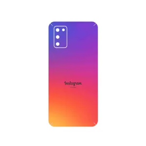 MAHOOT Instagram Cover Sticker for Samsung Galaxy A03S