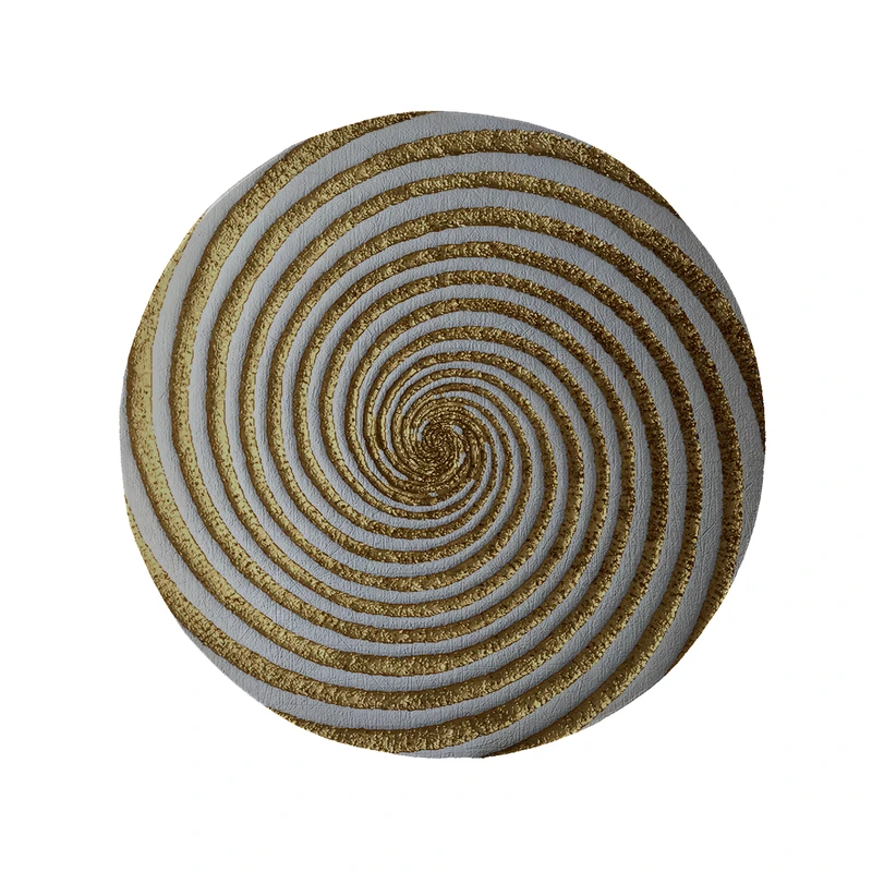 پادری مدل دایره طرح کلاسیک کد 8779 سایز 90 × 90 سانتی متر 