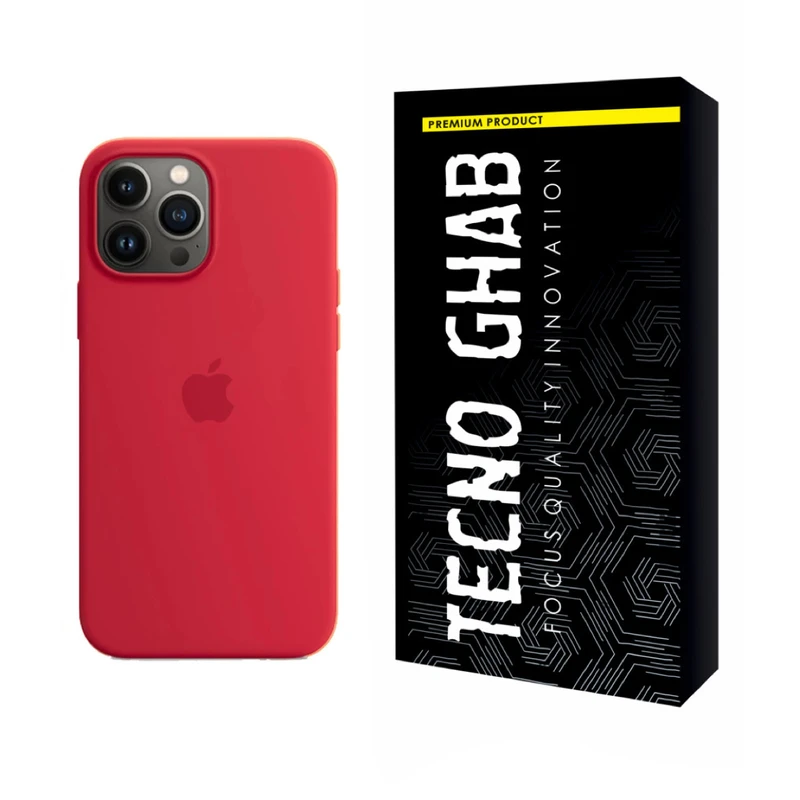 کاور تکنو قاب مدل SILICON مناسب برای گوشی موبایل اپل IPHONE 13 PRO MAX 
