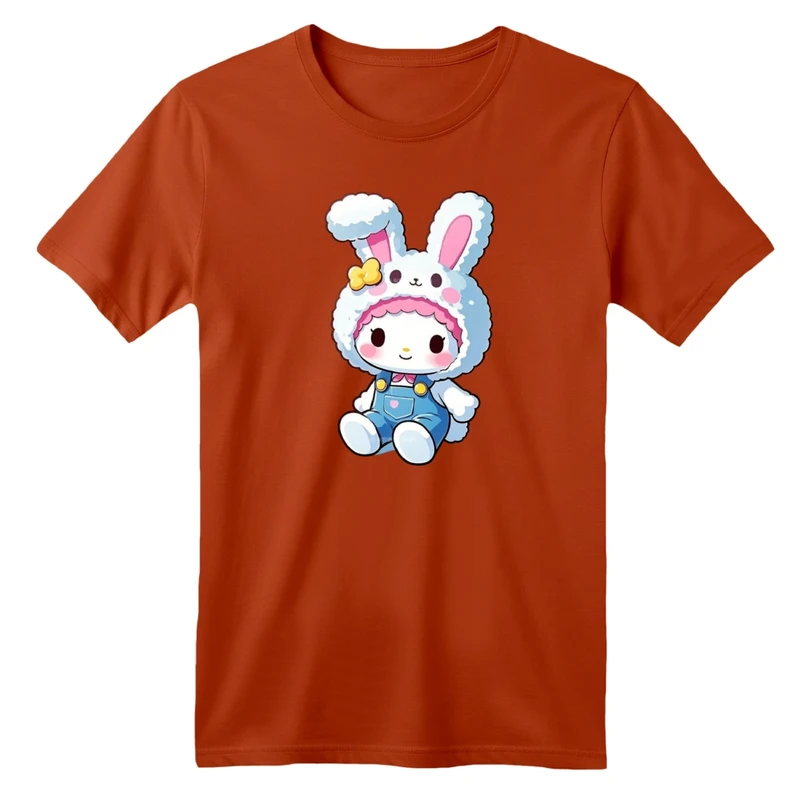 تی شرت آستین کوتاه بچگانه مدل خرگوش بامزه