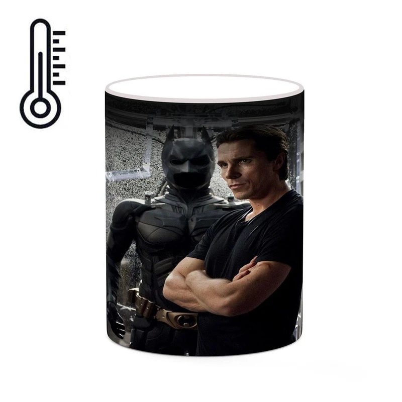 ماگ حرارتی کاکتی طرح Christian Bale مدل mgh25655