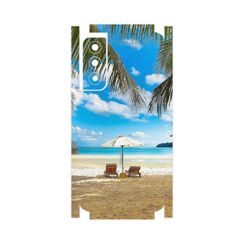برچسب پوششی ماهوت مدل Beach-FullSkin مناسب برای گوشی موبایل سامسونگ Galaxy S21 FE 5G