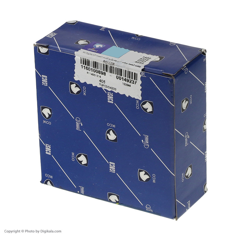 غلتک تسمه سفت کن و هرزگرد ثابت تسمه آلترناتور ایساکو کد 1160100898 مناسب برای دنا و سمند