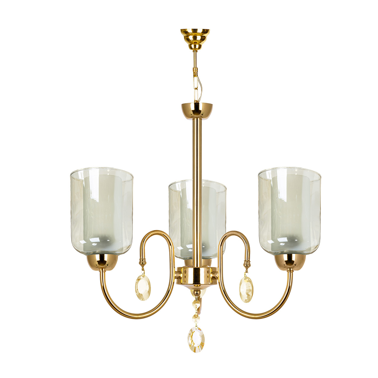 لوستر آویز سه شعله چشمه نور کد AB812/3