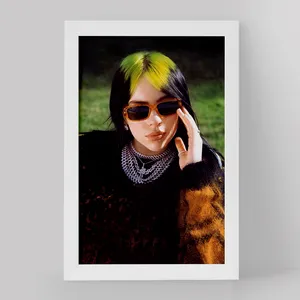 تابلو خندالو مدل بیلی آیلیش Billie Eilish کد 19132