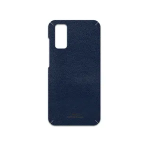 MAHOOT Deep-Blue-Leather Cover Sticker for Samsung Galaxy S20
