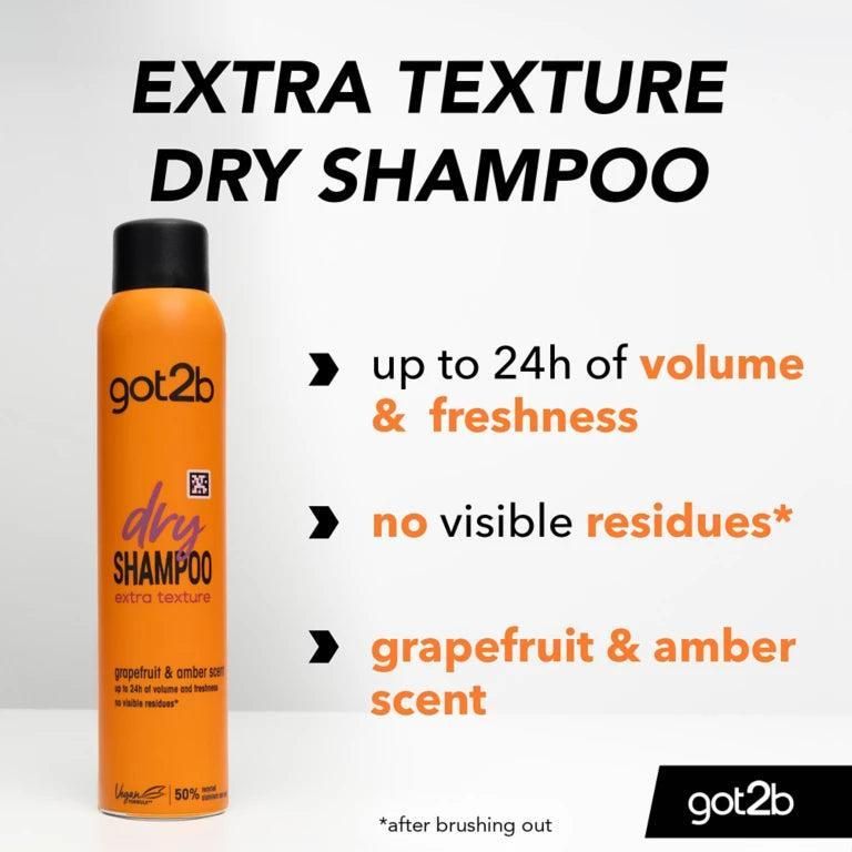 اسپری شامپو خشک شوآرزکوف مدل Extra Texture got2b حجم 200 میلی لیتر -  - 4