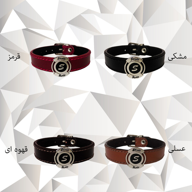 دستبند چرم وارک مدل آران کد rb191