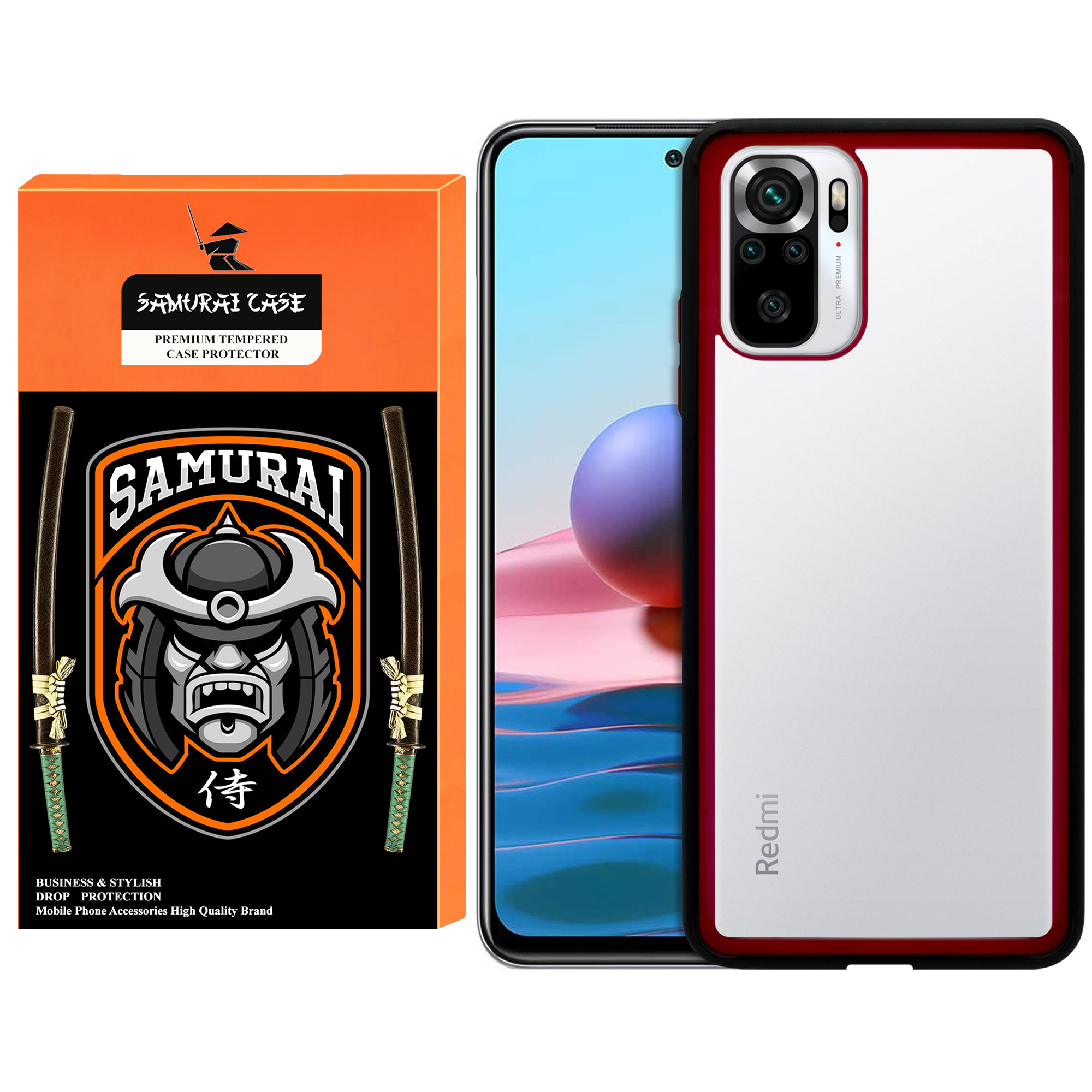 کاور سامورایی مدل Rainka مناسب برای گوشی موبایل شیائومی Redmi Note 10 4G / Redmi Note 10S
