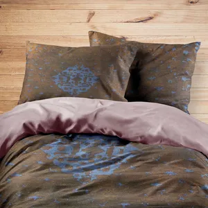 سرویس روتختی مدوپد طرح فرش وینتیج مدل C-Vintage11 یک نفره 4 تکه