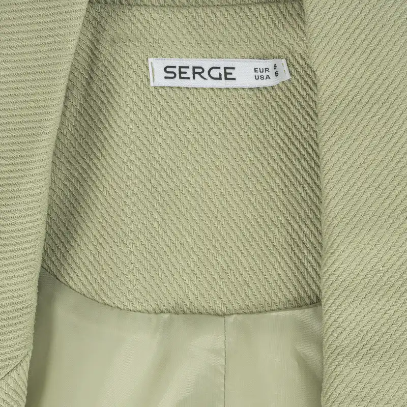 کت زنانه سرژه مدل 212271 رنگ سبز