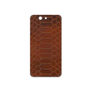 MAHOOT Brown-Snake-Leather Cover Sticker for Asus PadFone Infinity