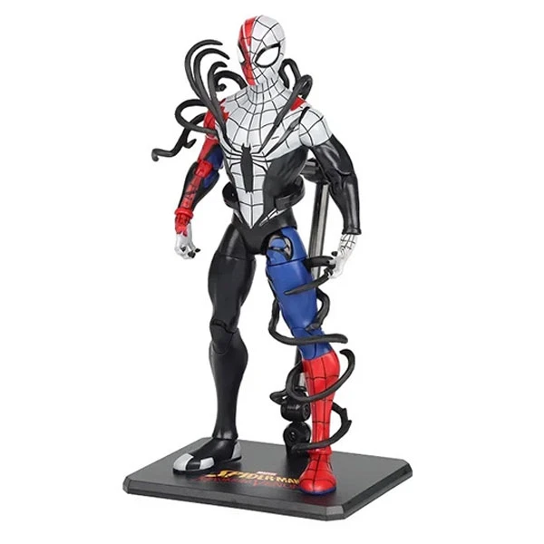 اکشن فیگور طرح مرد عنکبوتی مدل Venom Hero Spiderman ارتفاع 18 سانتی‌متر