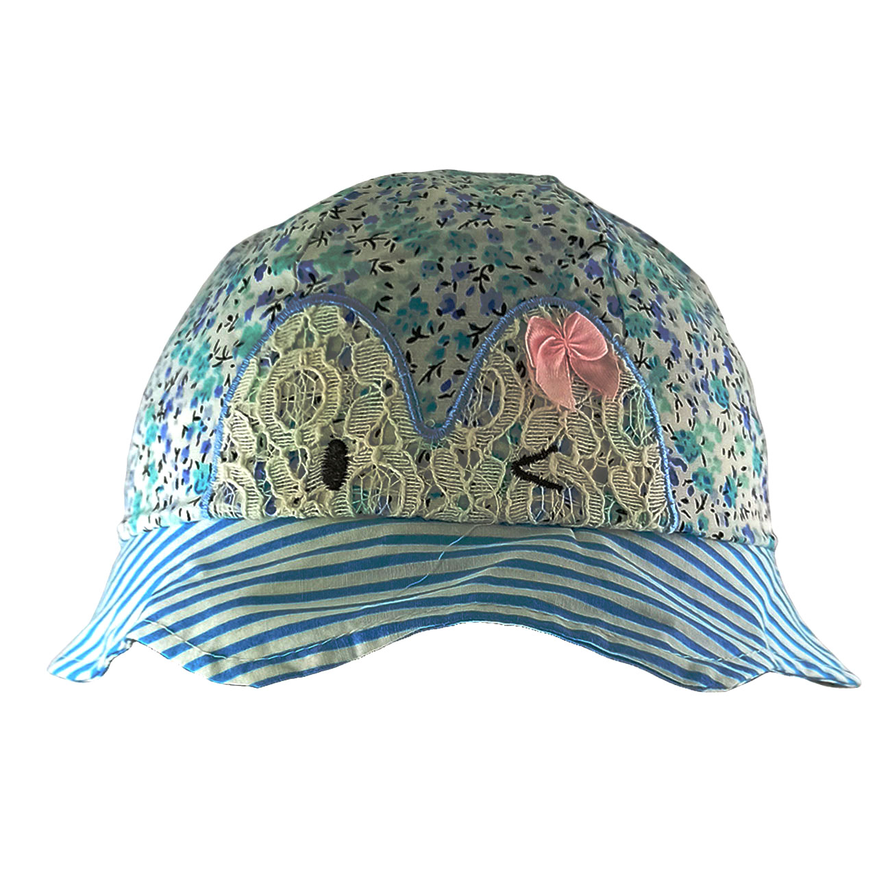 کلاه نوزادی دخترانه کد M401