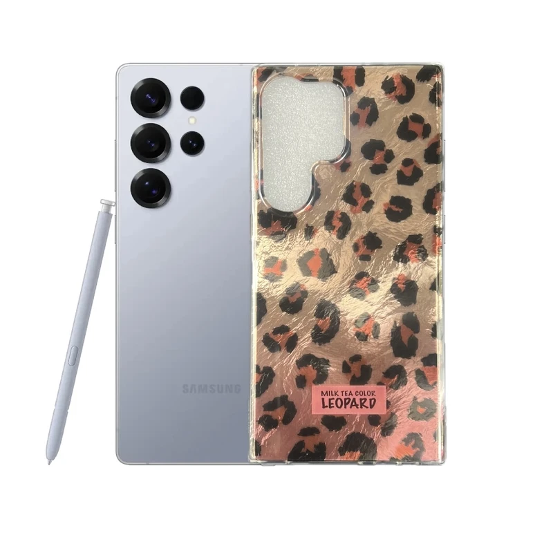 کاور طرح پلنگی مناسب برای گوشی موبایل سامسونگ Galaxy S25 Ultra