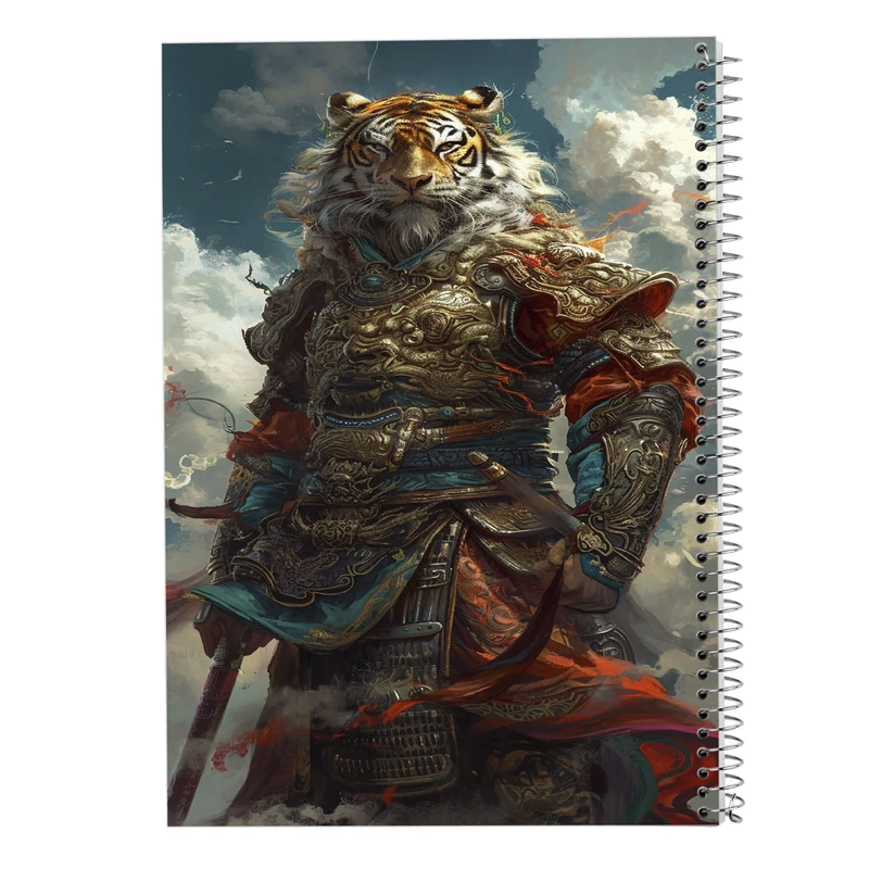 دفتر نت موسیقی 50 برگ مدوپد مدل حیوانات جنگجو کد DF14875