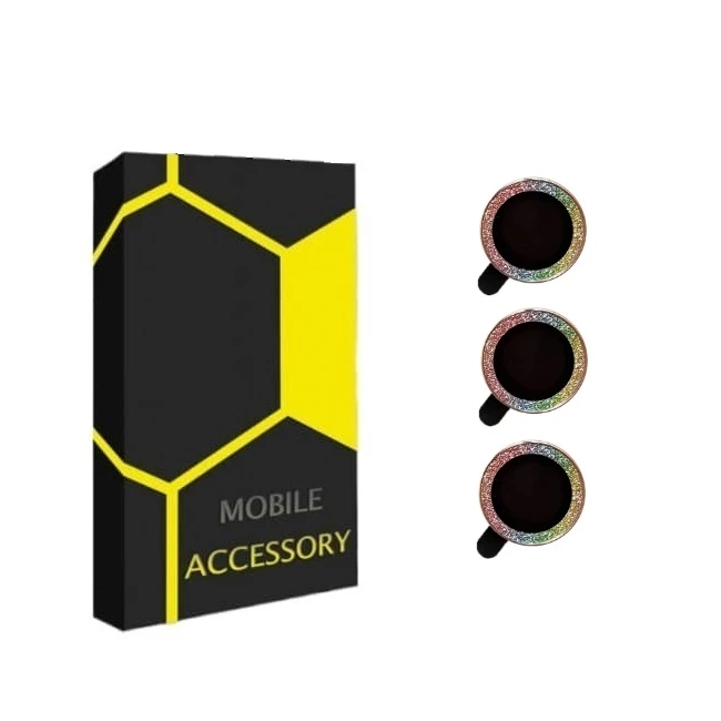 محافظ لنز دوربین مدل اکلیلی مناسب برای گوشی موبایل سامسونگ Galaxy A54