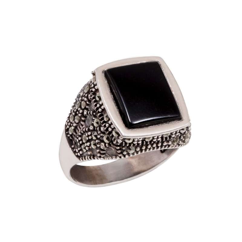 انگشتر نقره مردانه مدل 22220