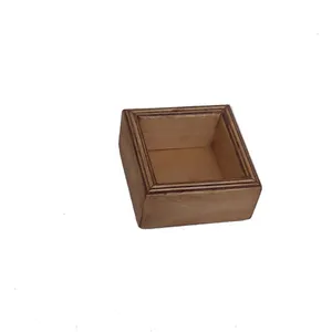 پیاله مدل مربع چوبی