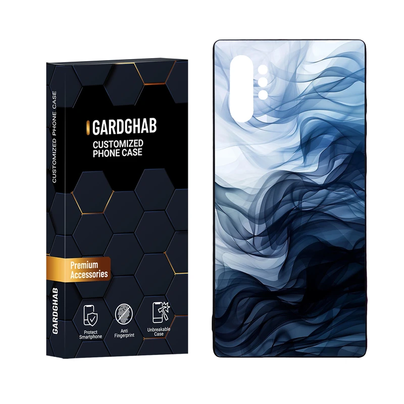 کاور گارد قاب مدل دورژله ای پشت گلس مناسب برای گوشی موبایل سامسونگ Galaxy Note 10 Plus