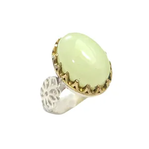 انگشتر نقره مردانه مدل گوهر شب تاب کد 37875