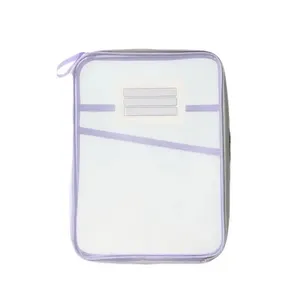 پوشه زیپ دار مدل توری مش سایز A4 