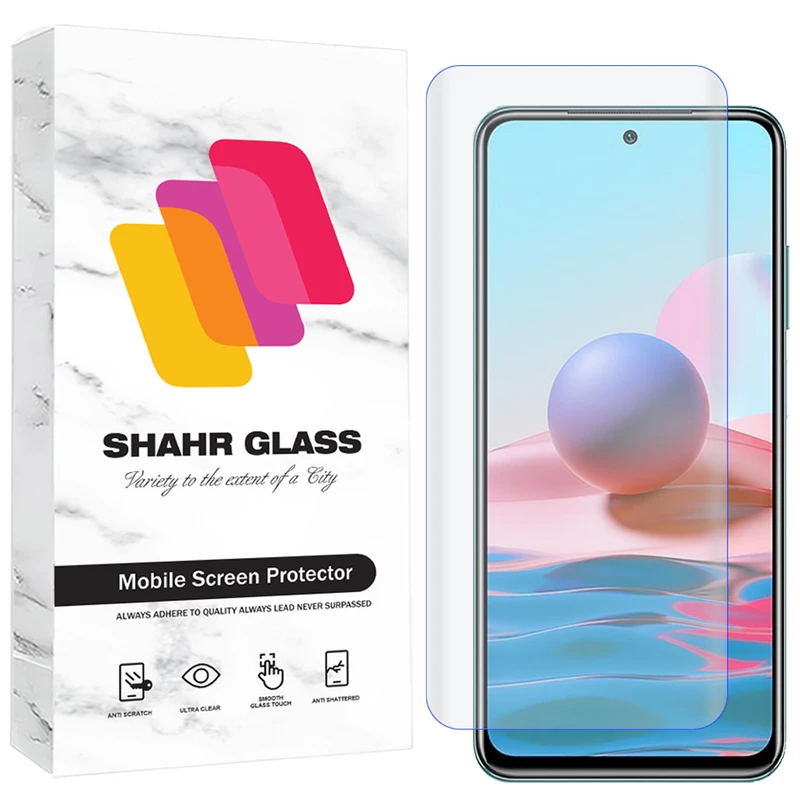 محافظ صفحه نمایش شهر گلس مدل UVS20 مناسب برای گوشی موبایل شیائومی Redmi Note 10 4G / 5G