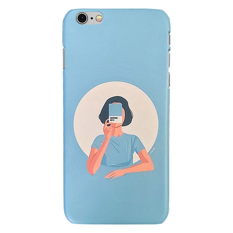 کاور مدل gsh طرح دختر مناسب برای گوشی موبایل اپل iphone 6Plus