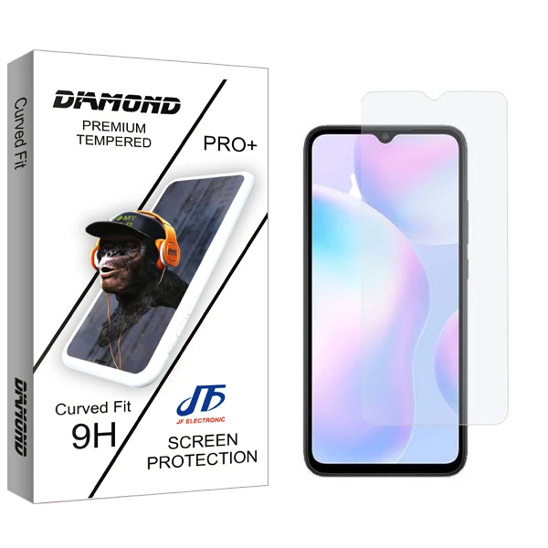 محافظ صفحه نمایش جی اف مدل Diamond مناسب برای گوشی موبایل شیائومی Redmi 9i