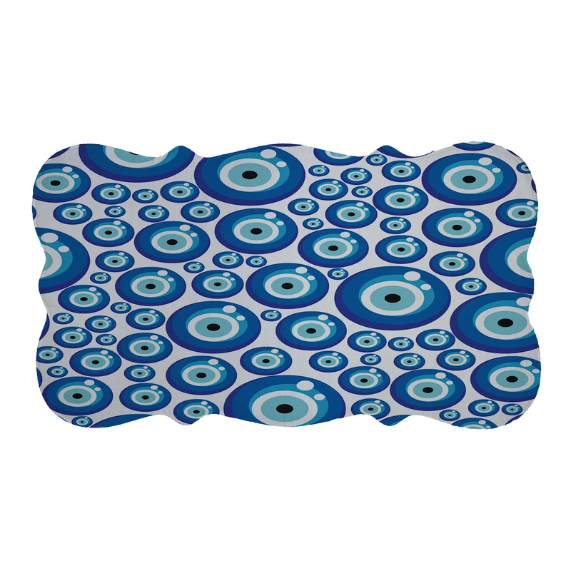  پادری طرح چشم نظر کد 9060 سایز 110×60 سانتی متر