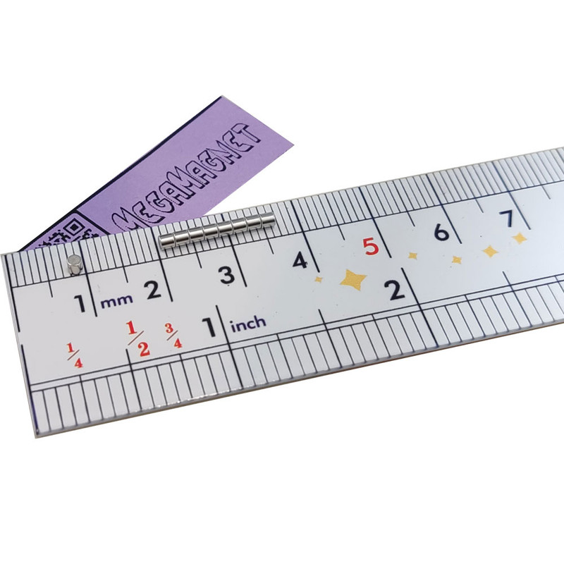 آهن ربا مدل نئودیمیوم کد Mega.Nd.D2x2 بسته 20 عددی