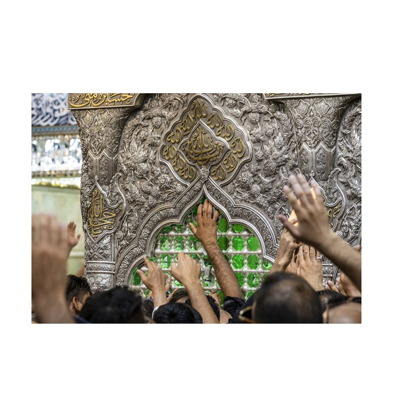 پرچم مدل ضریح امام حسین کد p60