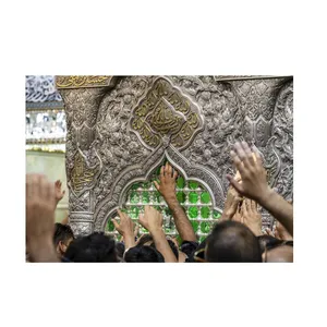 پرچم مدل ضریح امام حسین کد pk60